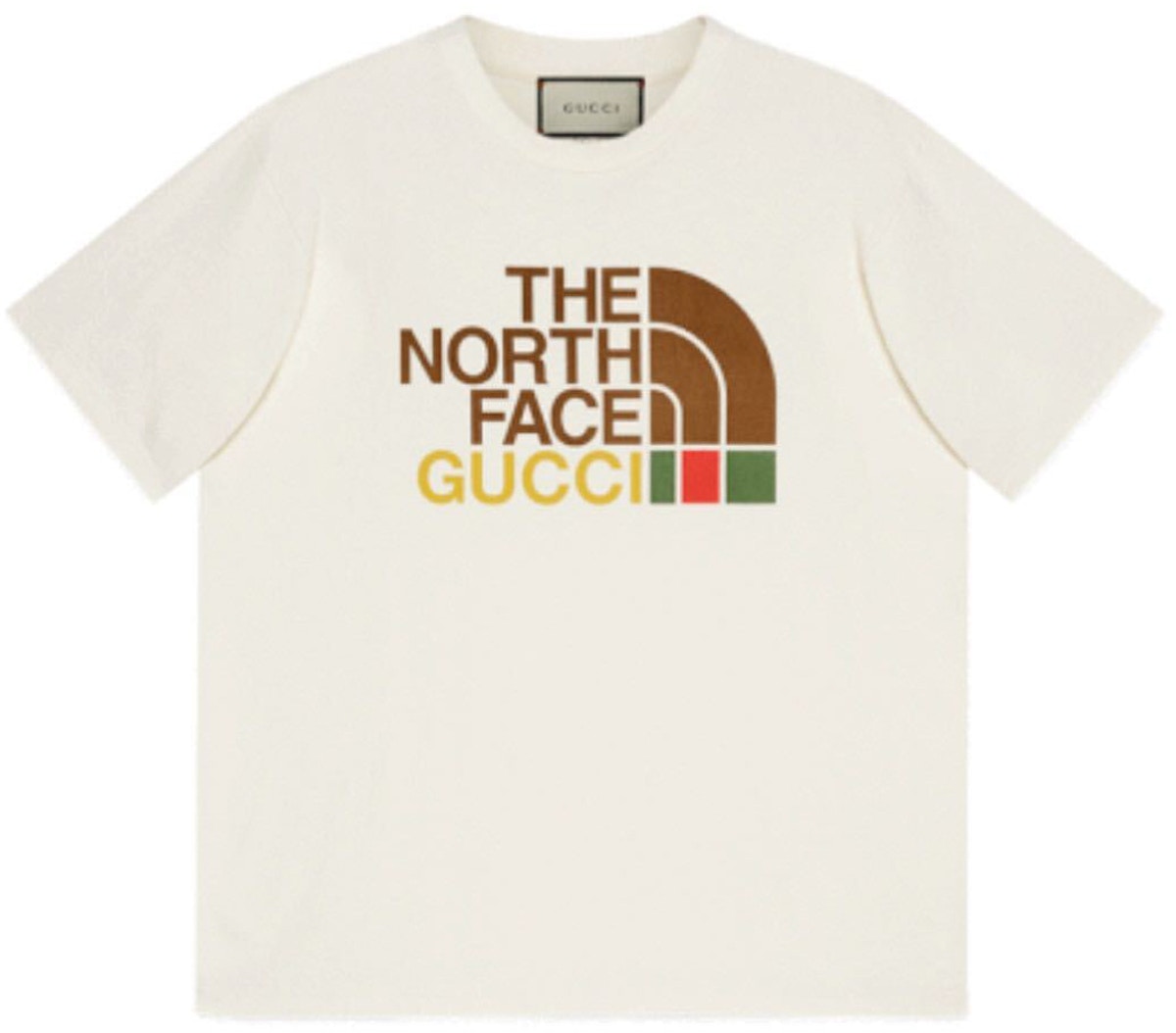 Gucci x The North Face Cotton T-shirt Beige - SS21