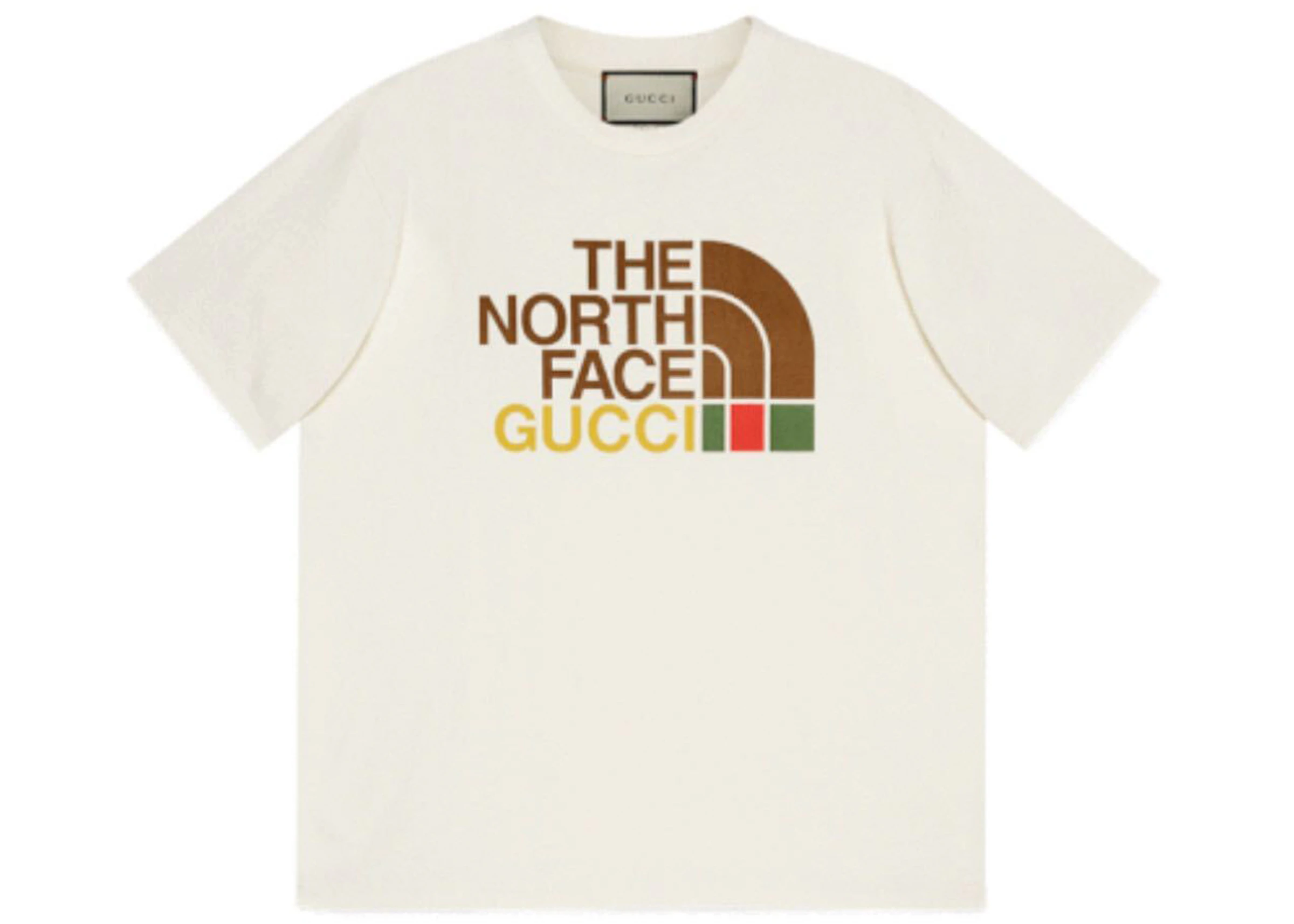 Gucci x The North Face Cotton T-shirt Beige - SS21 - US