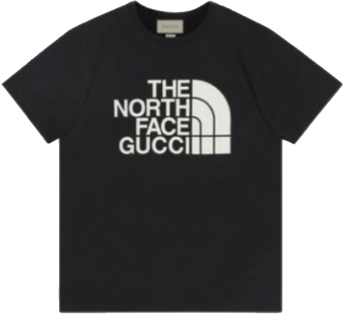 varsel Skur kaos Gucci x The North Face Cotton T-shirt Black/White Men's - SS21 - US