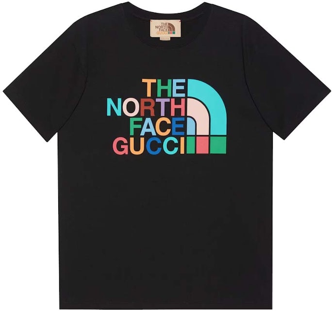 Gucci The North Face Gucci Black Graphic Print Hoodie – Savonches
