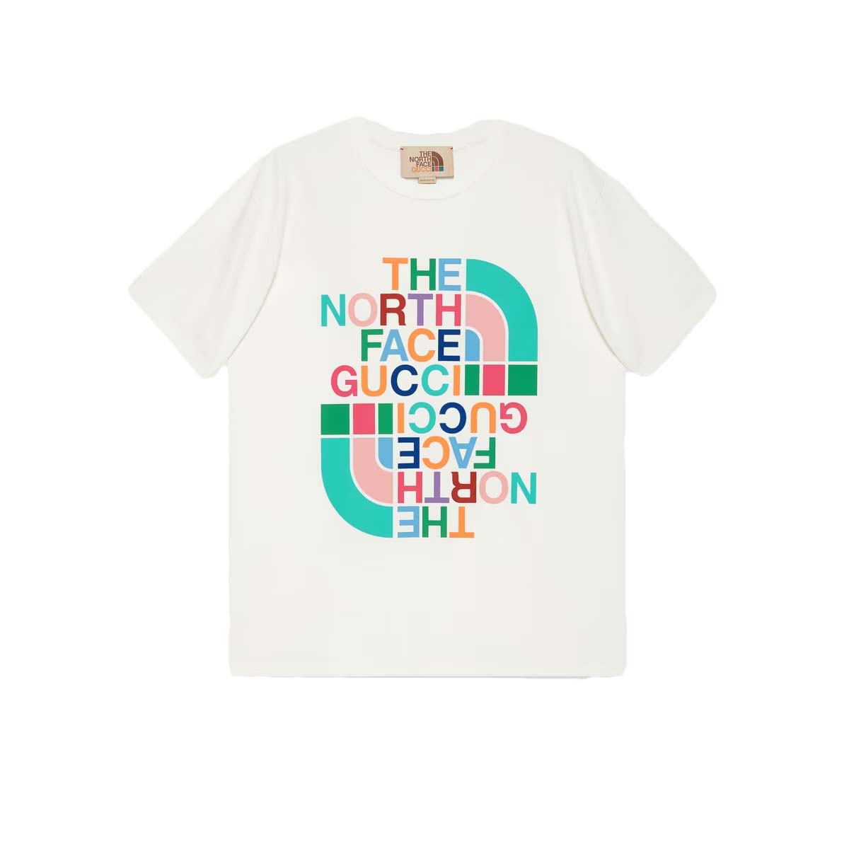 Gucci x The North Face Cotton T-shirt White/Multicolor - FW22 - US