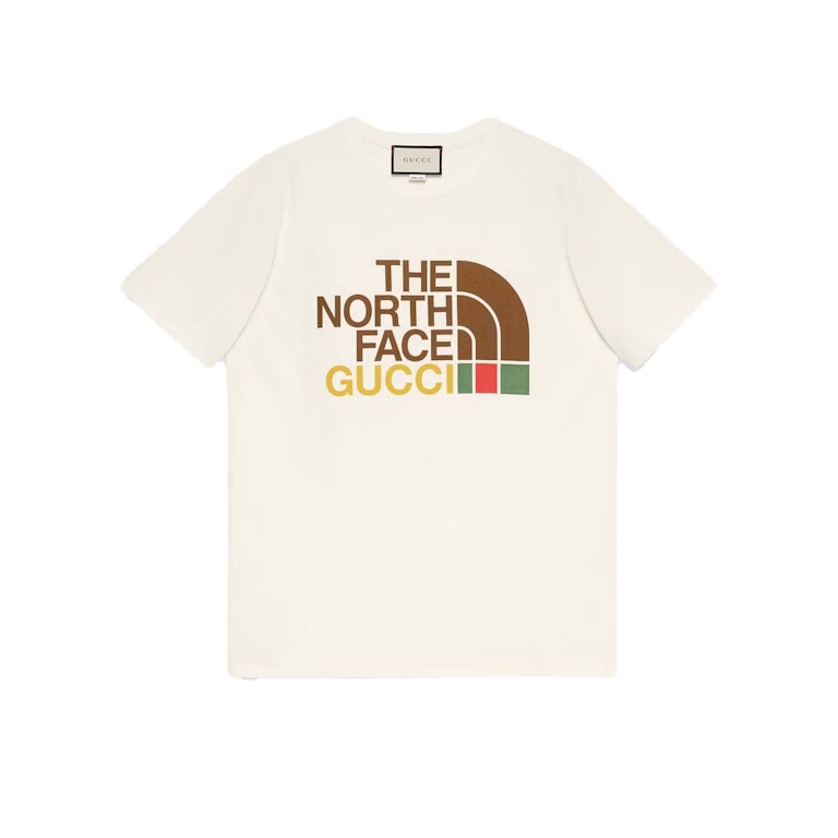 Pre-owned Gucci X The North Face Cotton T-shirt White