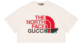 Gucci x The North Face Crop T-shirt Off-White