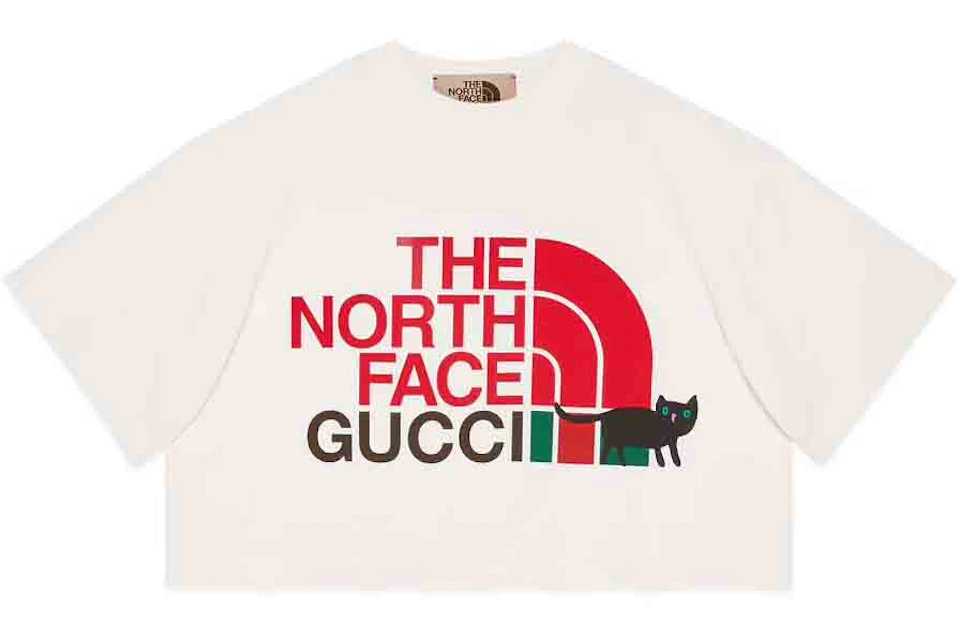 Gucci X The North Face Crop T Shirt Off White Fw21 Us Gucci X The North Face Crop T Shirt Off White Fw21 Us