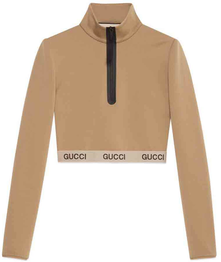 Gucci x The North Face Cropped Top Camel - FW21 - US
