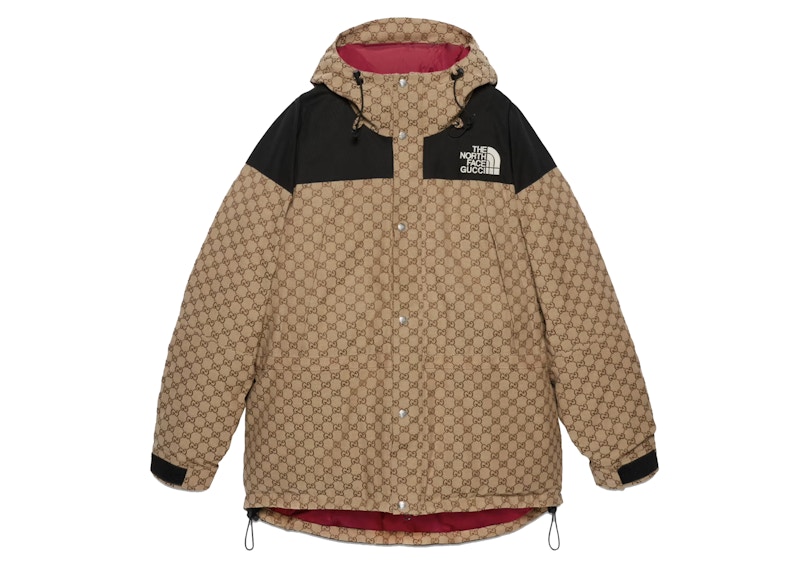 Gucci x The North Face Down Jacket Beige/Ebony