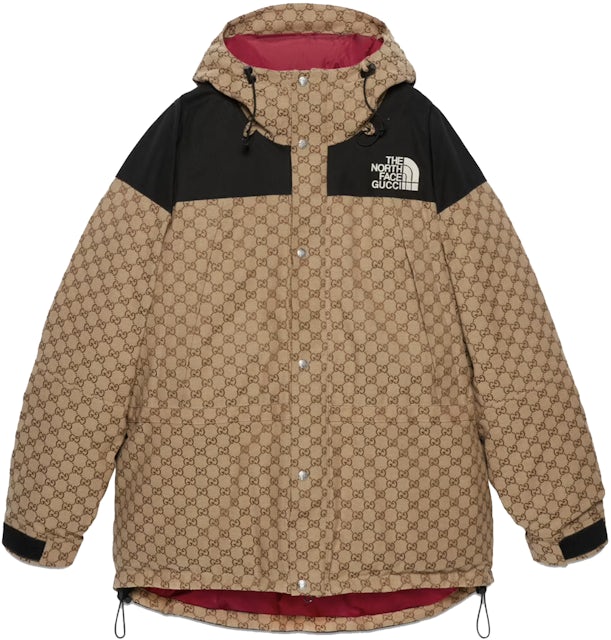 Gucci x The North Face Down Jacket Beige/Ebony