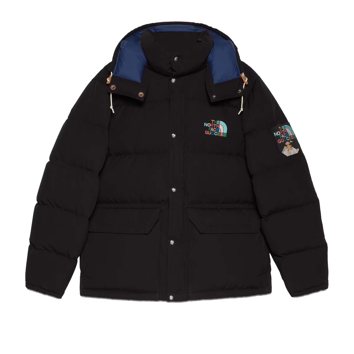 Gucci x The North Face Down Jacket Black メンズ - FW22 - JP