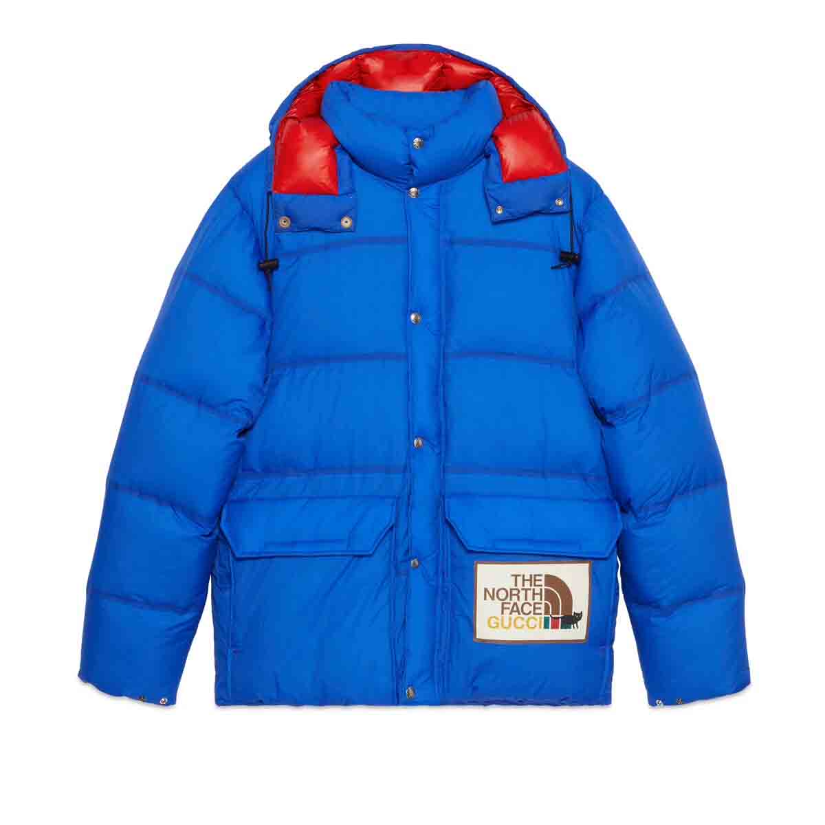 Gucci x The North Face Down Jacket Blue