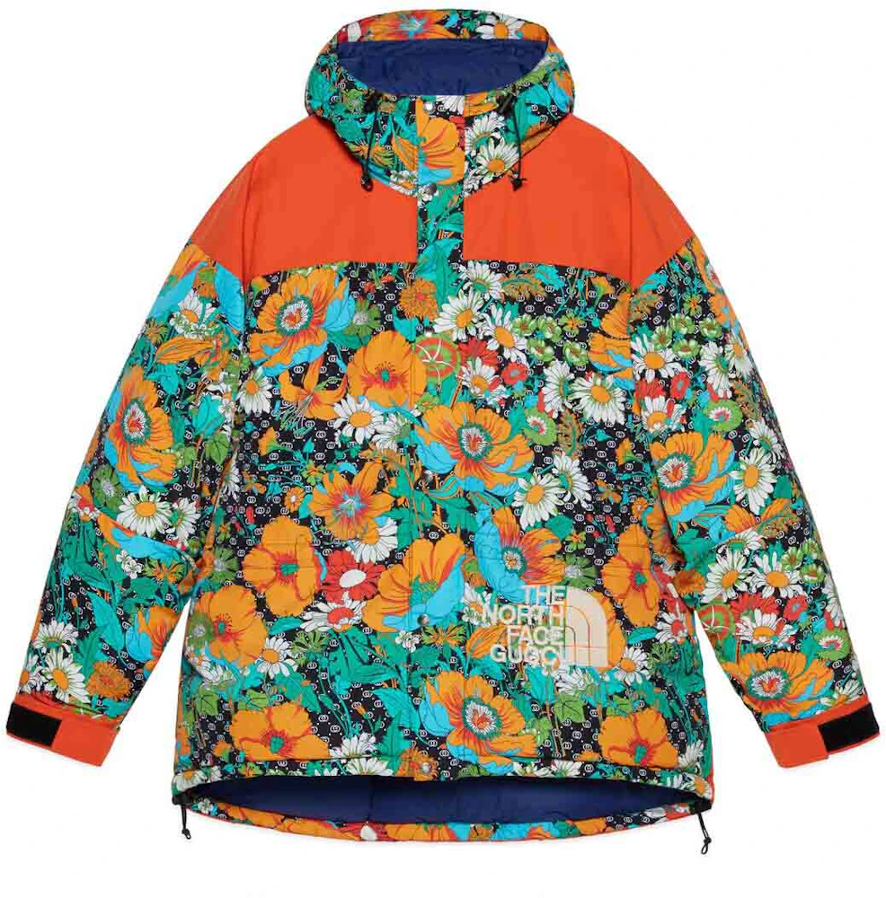 Shop GUCCI The north face x gucci floral down jacket (663757 xaado 9223) by  CUOREバイマ店