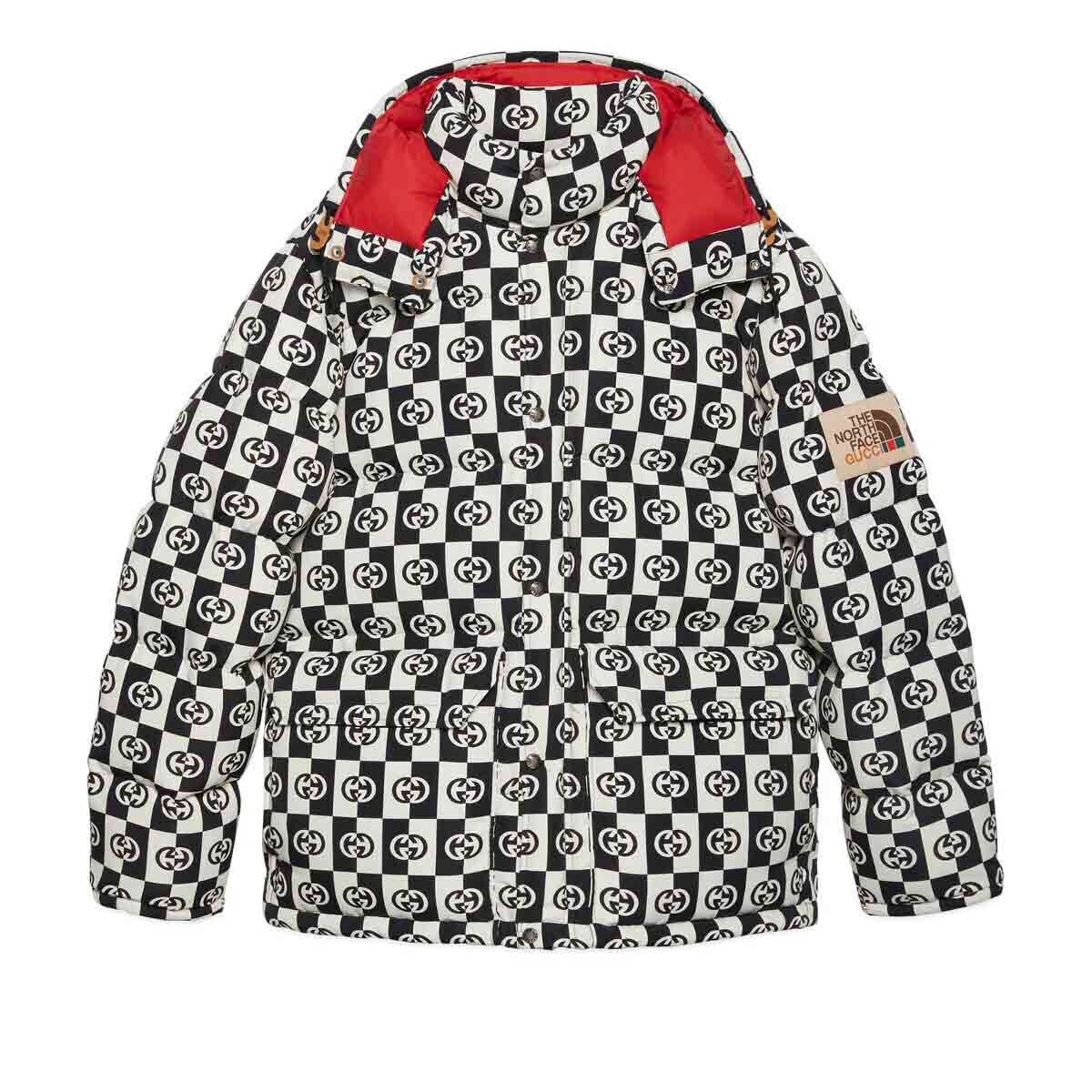 Gucci x The North Face Down Jacket Floral Print Men's - FW21 - US