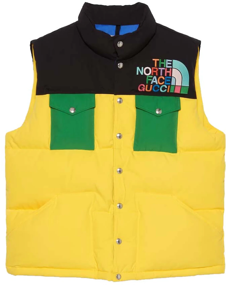Vest The North Face x Gucci Green size XXS International in Cotton -  36782837