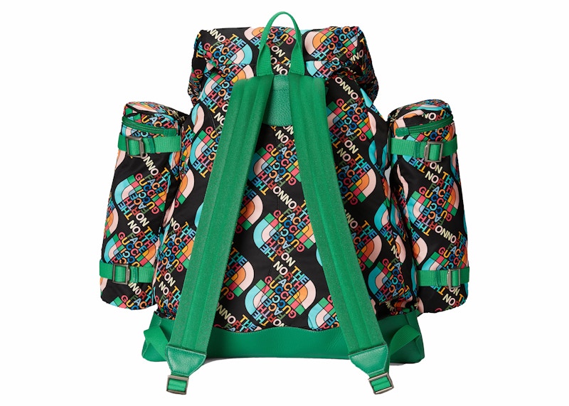 North face shop multicolor backpack