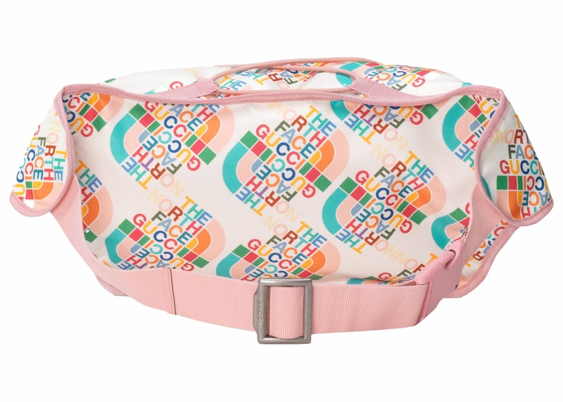 Gucci x The North Face Gucci Large Belt Bag Ivory in Recycled Nylon US