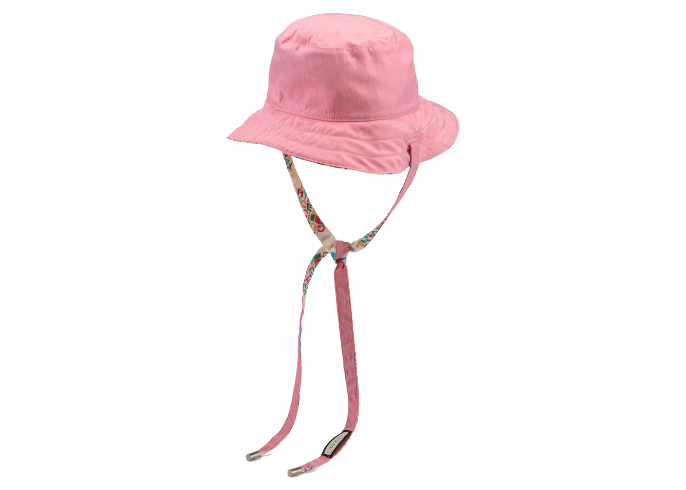 Gucci Accessories | New Gucci North Face Logo Double Sided Bucket Hat Size M | Color: Pink/White | Size: M / 57 cm | Glamtrunk's Closet