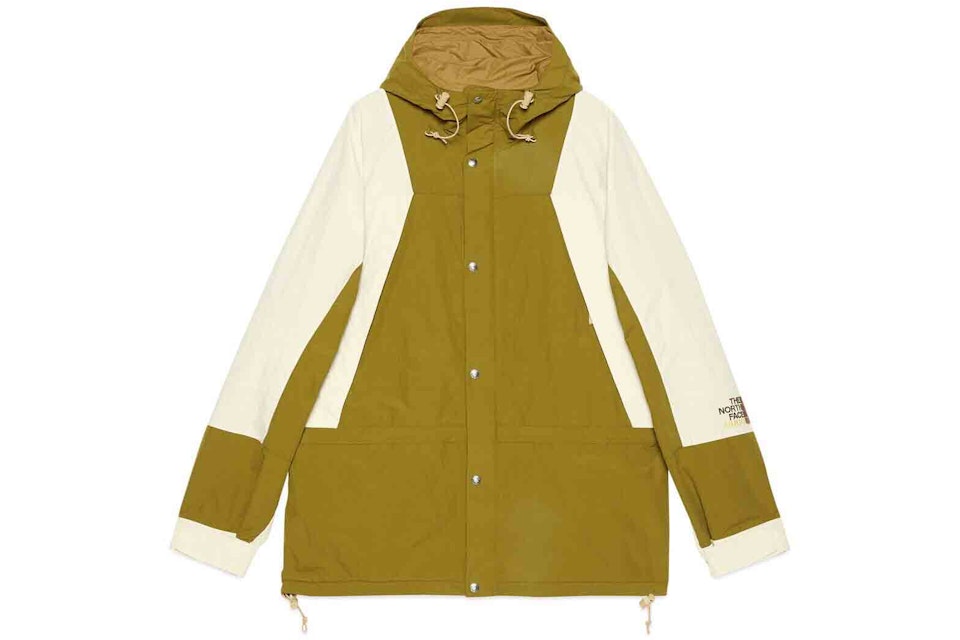 Gucci X The North Face Jacket Dark Green Beige Fw21 Gucci X The North Face Jacket Dark Green Beige Fw21