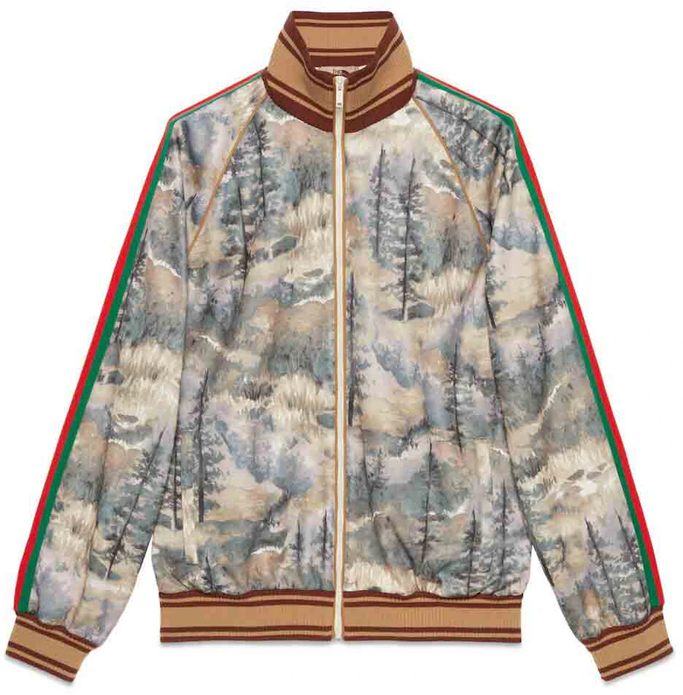 tøve smeltet Rasende Gucci x The North Face Jacket Forest Print - FW21 Men's - US