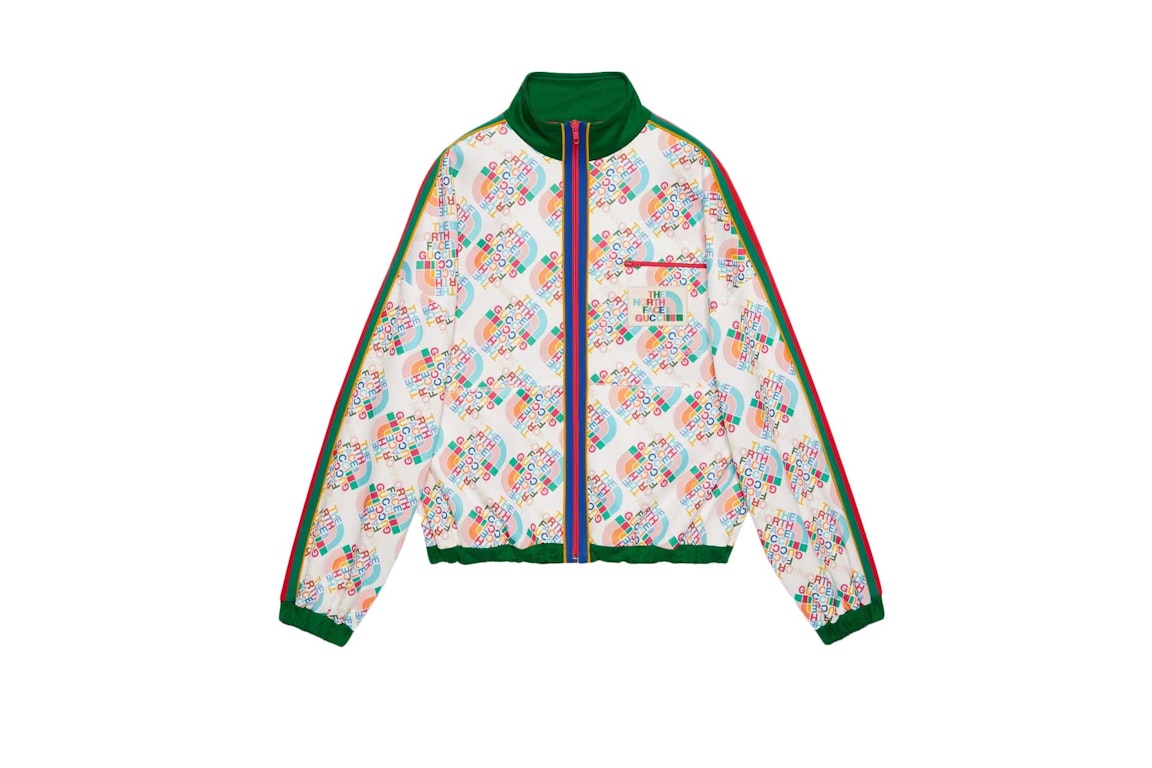 Pre-owned Gucci X The North Face Jacket Multicolor/ivory