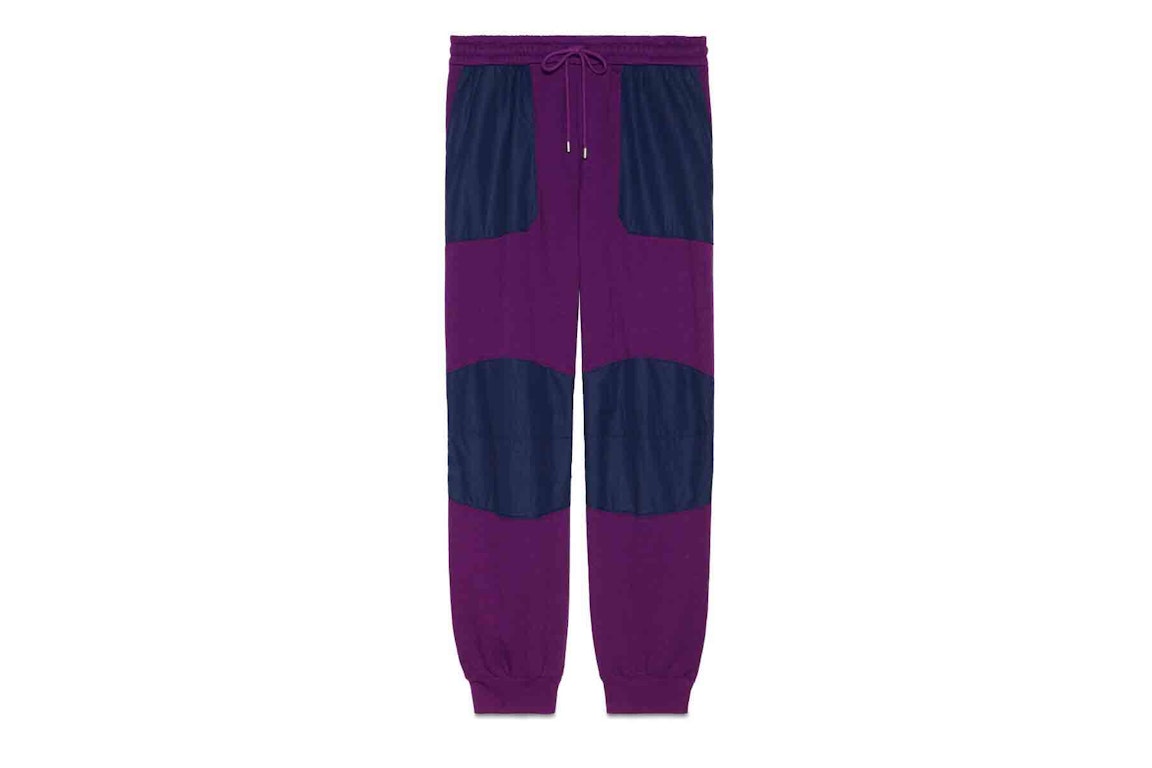 Pre-owned Gucci X The North Face Jogging Pant Purple/blue