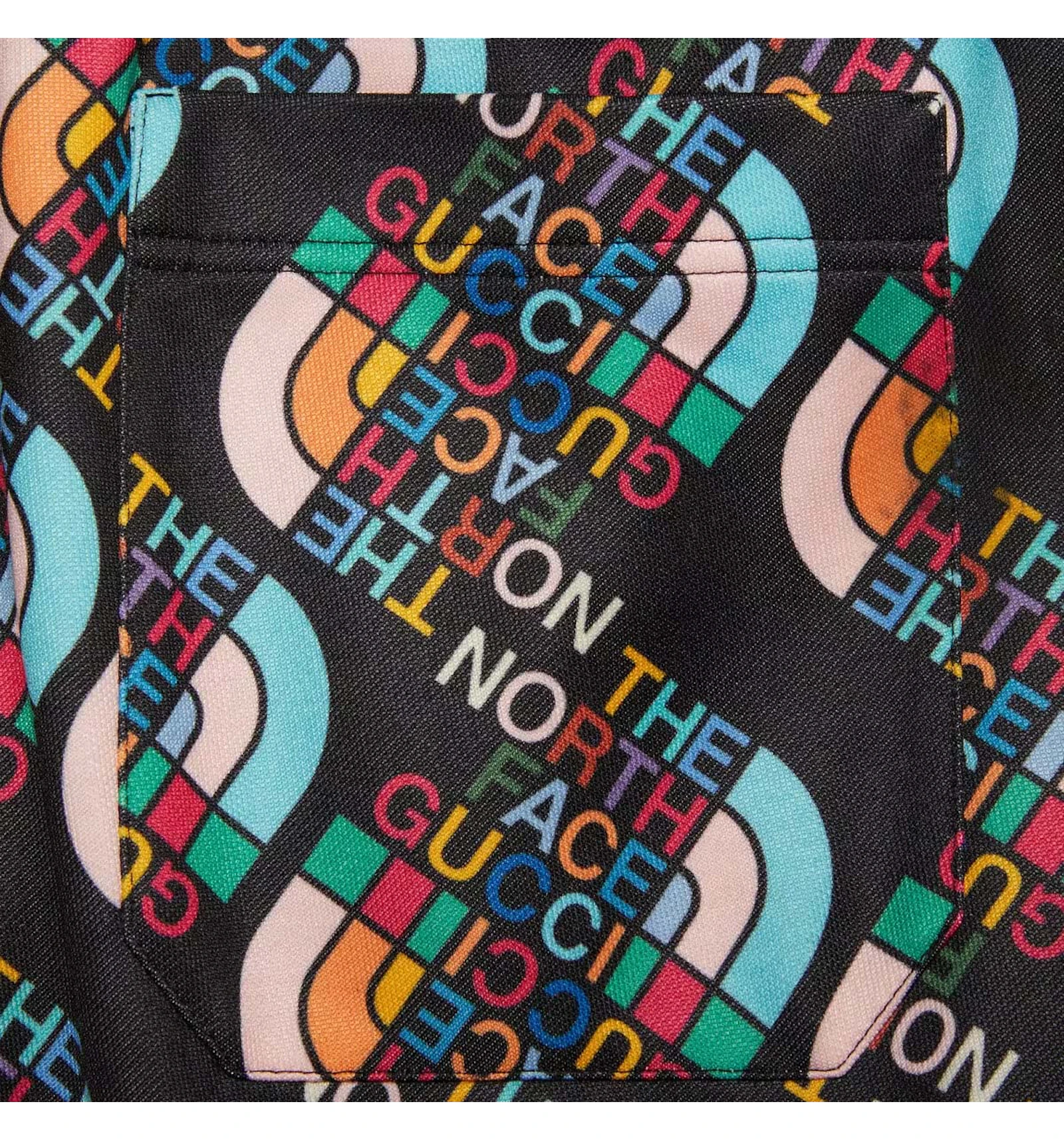 Gucci X The North Face Jogging Pants Black Multicolor Fw22 Gb Gucci X The North Face Jogging Pants Black Multicolor Fw22 Gb