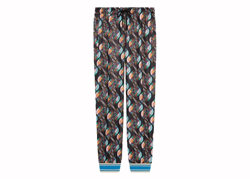 Gucci x The North Face Jogging Pants Black/Multicolor Men's