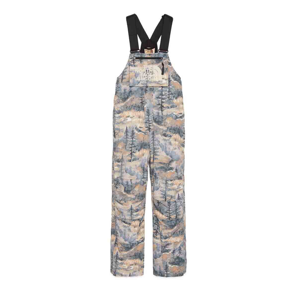 Gucci x The North Face Jumpsuit Forest Print
