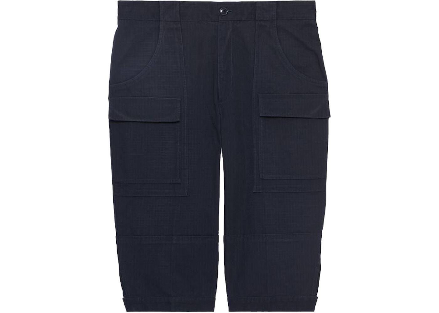 Gucci x The North Face Nylon Cropped Pant Navy - SS21