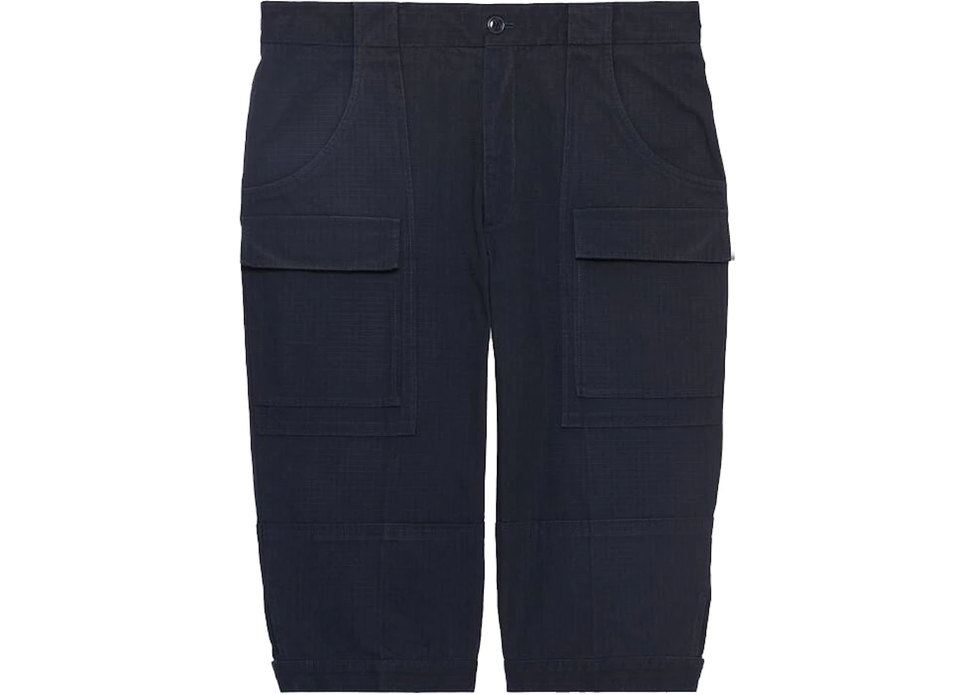 Gucci x The North Face Nylon Cropped Pant Navy Men s SS21 US