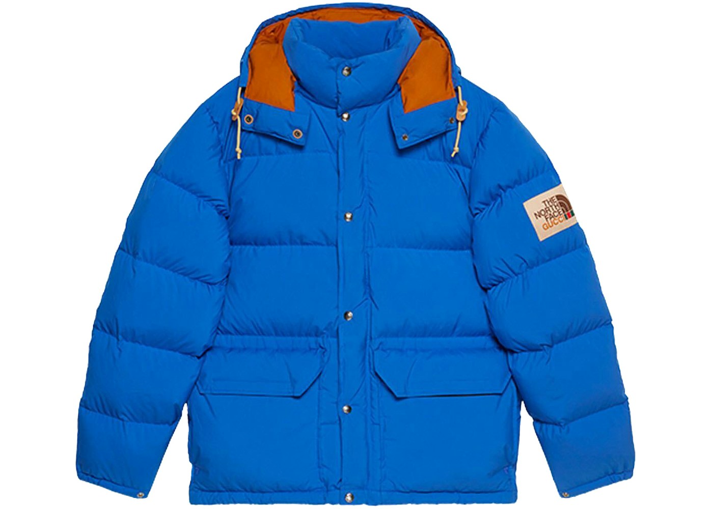 Gucci X The North Face Nylon Jacket Blue Ss21 Gucci X The North Face Nylon Jacket Blue Ss21