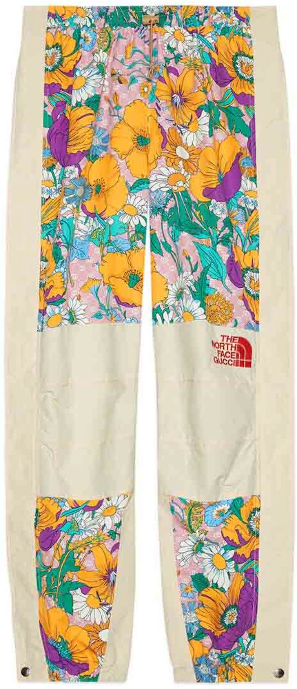 Gucci x The North Face Nylon Pant Floral Print Men's - FW21 - US