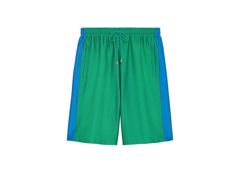 Green cheap gucci shorts