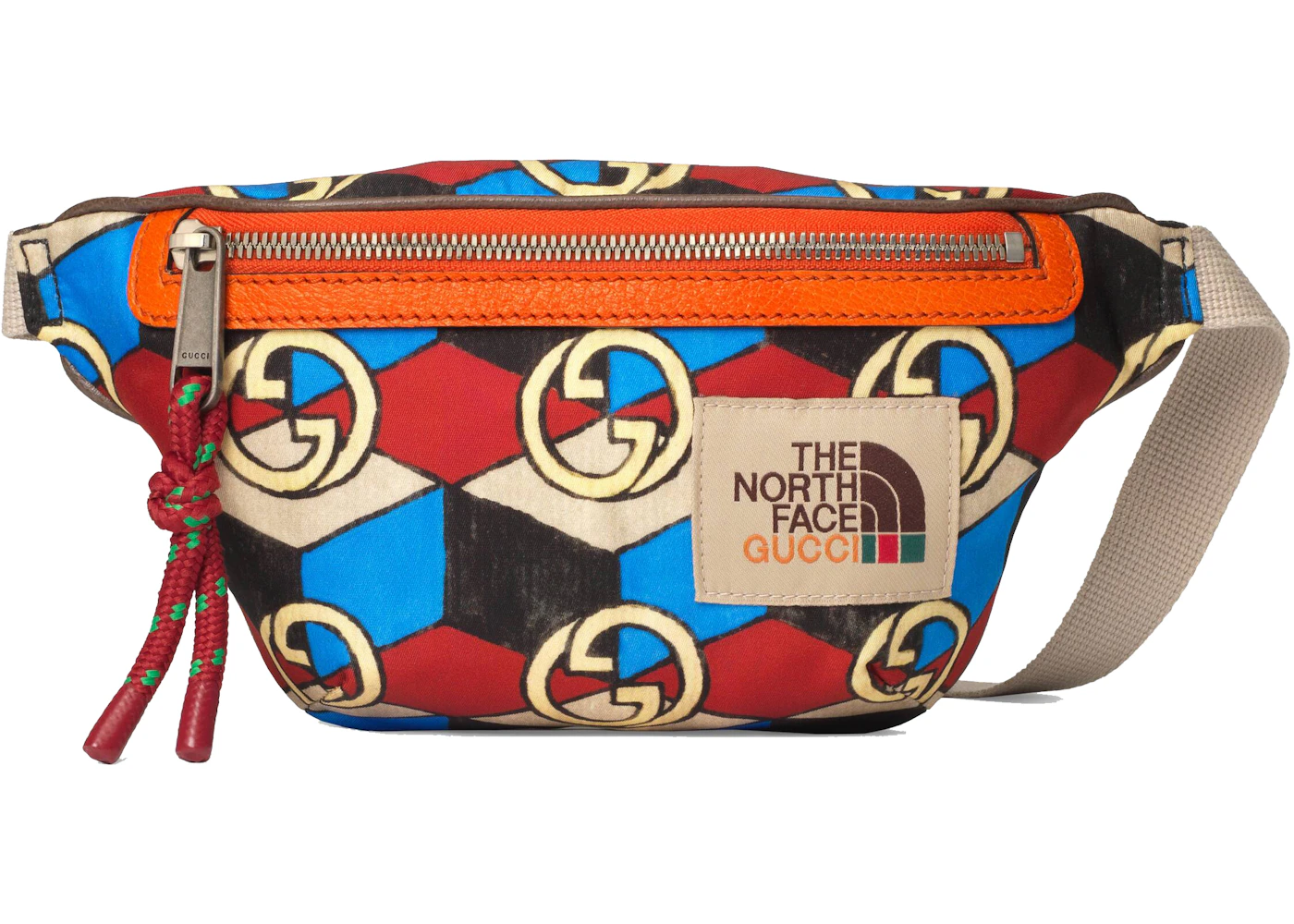 Gucci x The North Face Sac ceinture exclusif en ligne multicolore