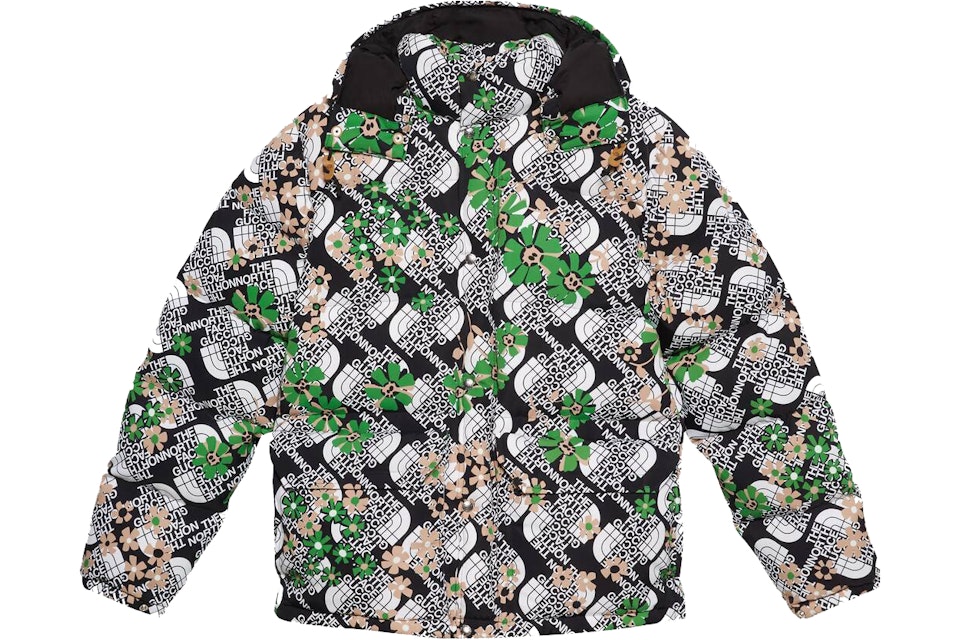 Gucci X The North Face Online Exclusive Nylon Jacket Green Black Ss21 Gucci X The North Face Online Exclusive Nylon Jacket Green Black Ss21