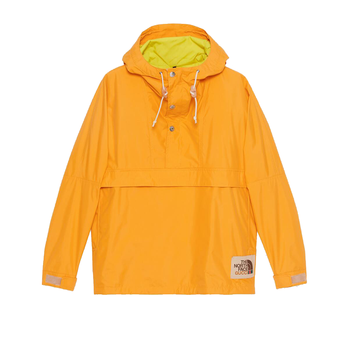 Gucci x The North Face Online Exclusive Nylon Wind Jacket Yellow