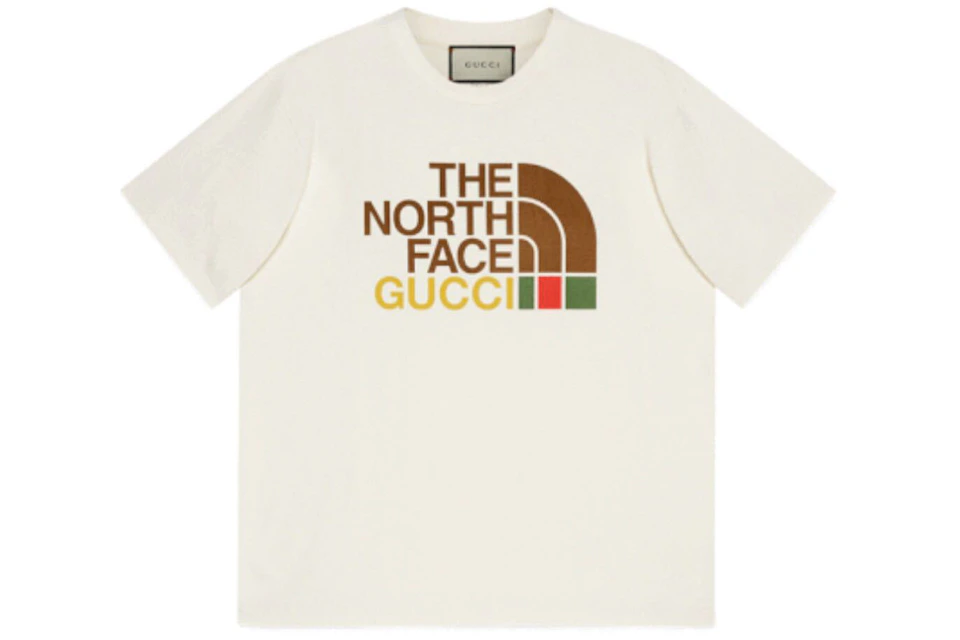 Gucci X The North Face Oversize T Shirt Beige Ss21 Gucci X The North Face Oversize T Shirt Beige Ss21