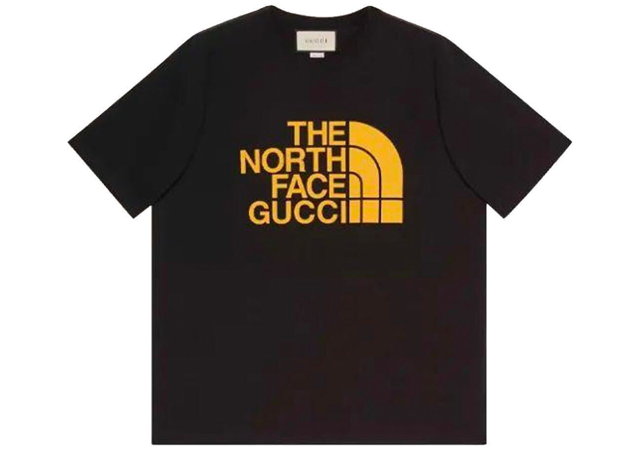 グッチ × ザ・ノース・フェイス オーバーサイズ Tシャツ ブラック 