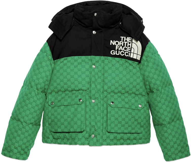 Gucci x The North Face Padded Jacket Green/Black - FW21 - US