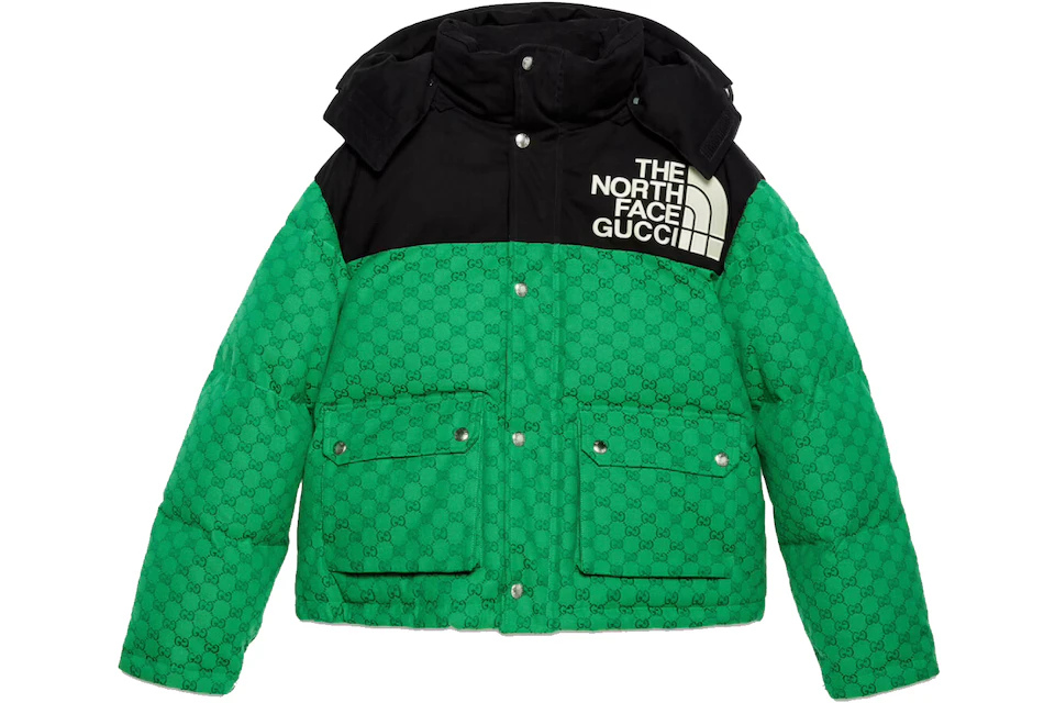 Gucci x The North Face Padded Jacket Green/Black