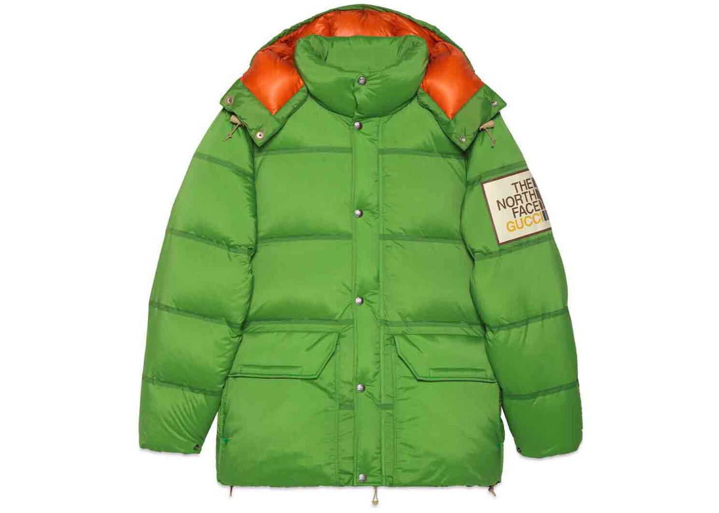 Gucci X The North Face Padded Jacket Green Fw21 Gucci X The North Face Padded Jacket Green Fw21