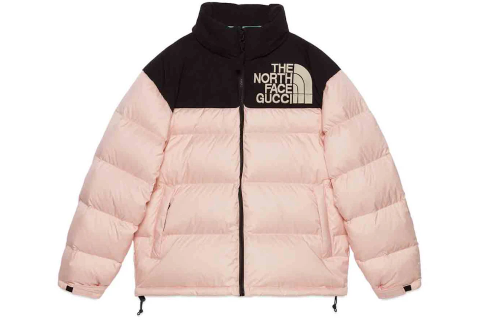 Gucci X The North Face Padded Jacket Light Pink Black Fw21 Us Gucci X The North Face Padded Jacket Light Pink Black Fw21 Us