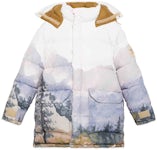 Gucci Green & Beige The North Face Edition Lightweight Techno Jacket Gucci