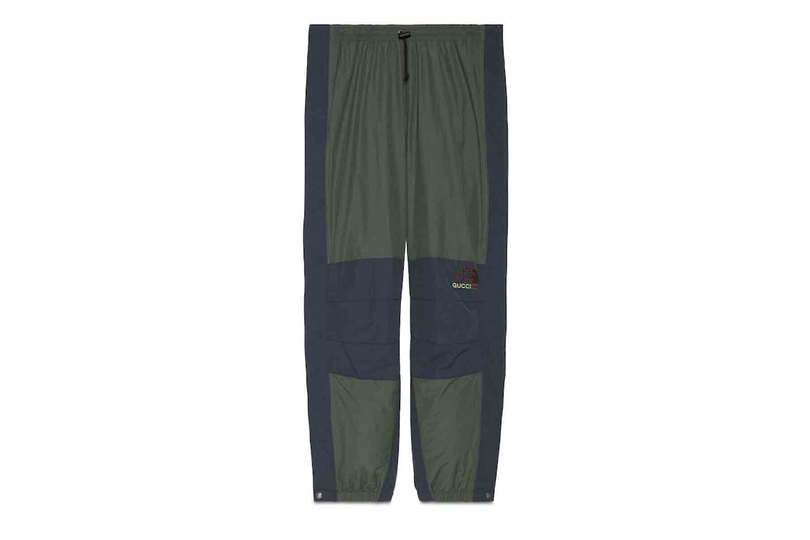 Pre-owned Gucci X The North Face Pant Green/blue