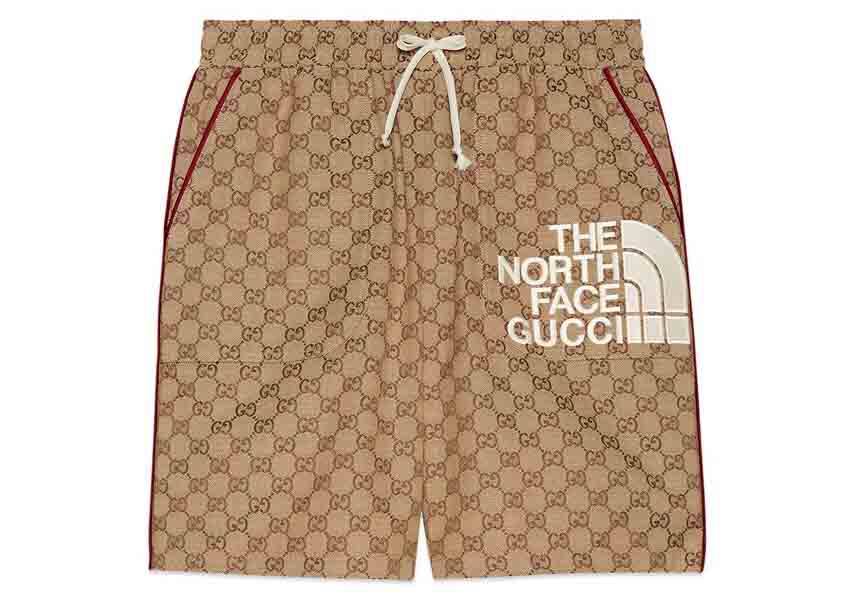 Gucci x The North Face Shorts Beige/Ebony