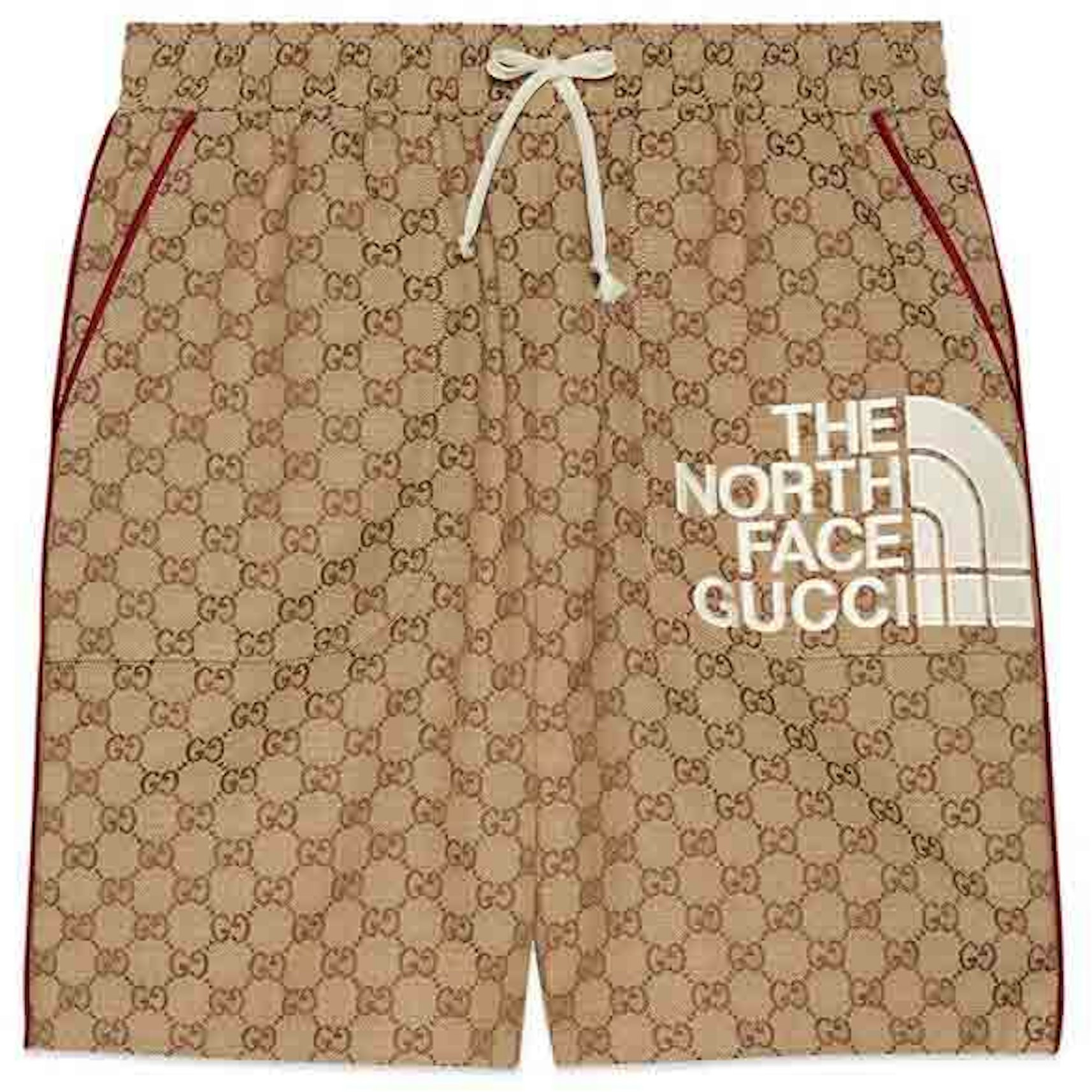 Koken Kijker Waar Gucci x The North Face Shorts Beige/Ebony - FW21 Men's - US