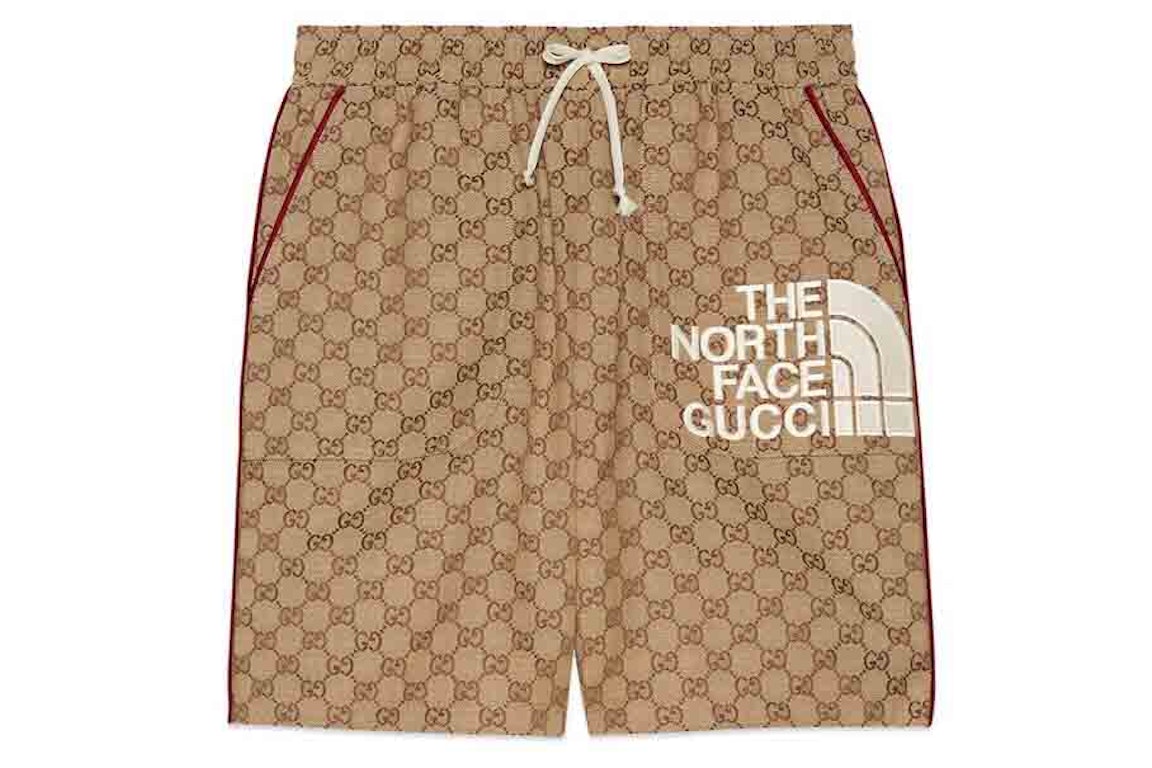 Pre-owned Gucci X The North Face Shorts Beige/ebony