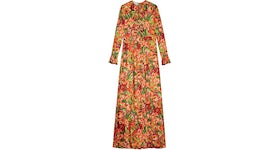 Gucci x The North Face Silk Dress Floral