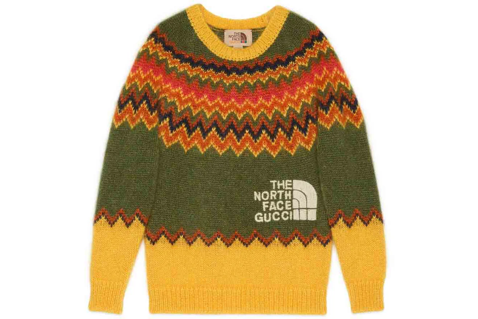 Gucci x The North Face Sweater Yellow/Green