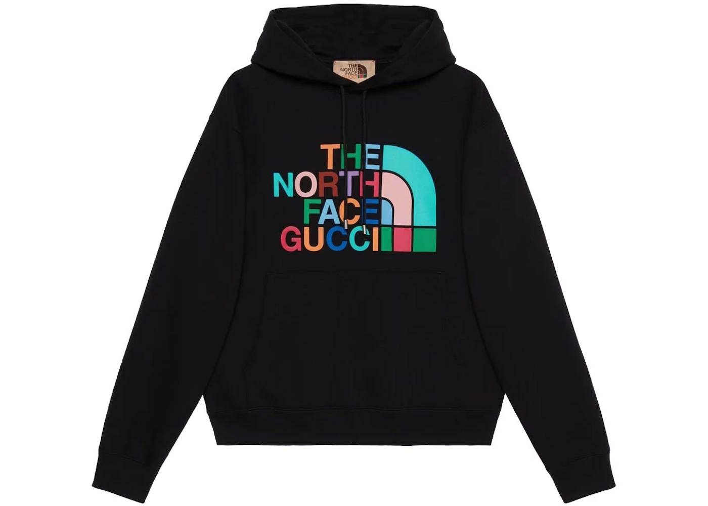 Gucci X The North Face Sweatshirt Black Multicolor Fw22 Gb Gucci X The North Face Sweatshirt Black Multicolor Fw22 Gb
