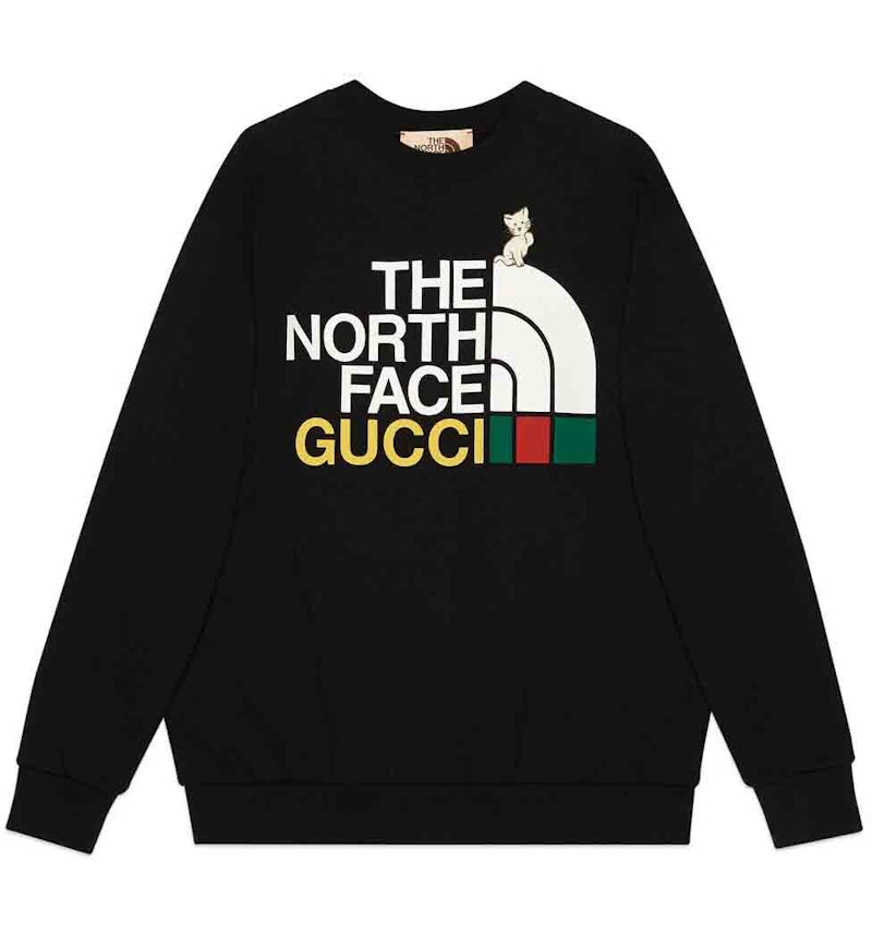 Gucci x The North Face Sweatshirt Black Men's FW21 US