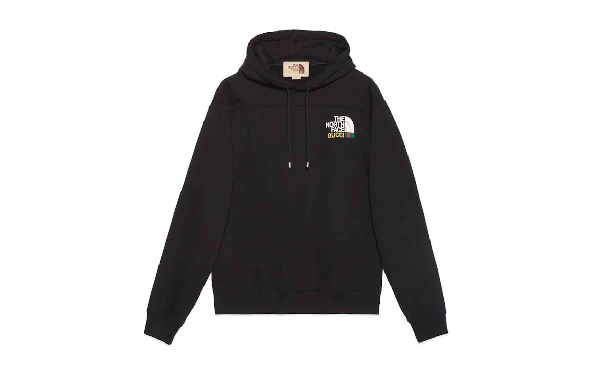 Pre-owned Gucci X The North Face Sweatshirt (fw21) Black